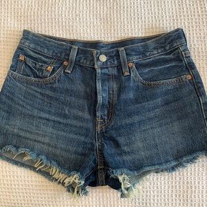 Levi’s 501 High-Rise Shorts Size 27